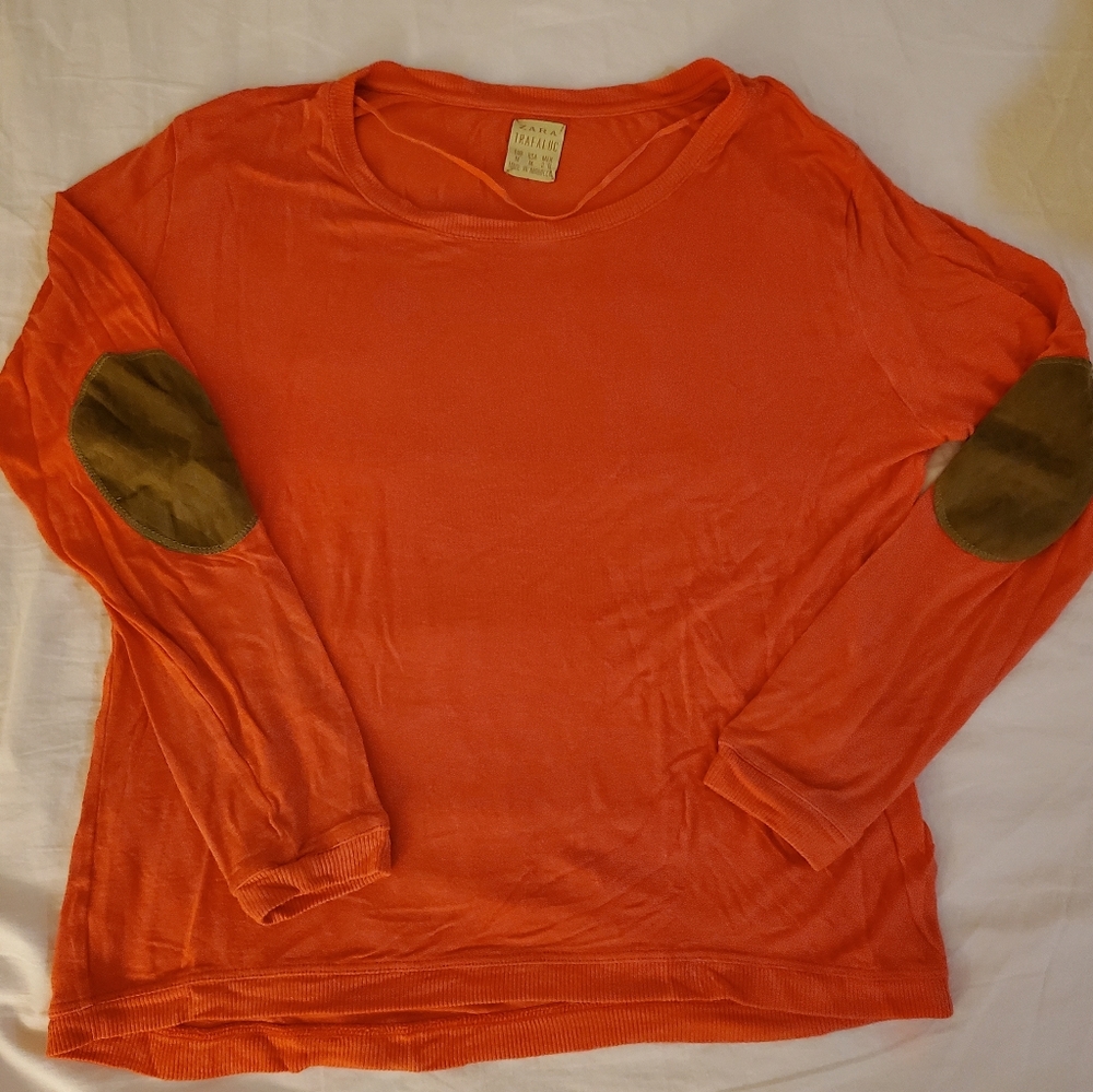 Zara Trafaluc womens long Sleeve top, Size:M